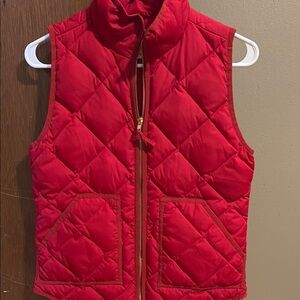 Red Quilted Vest